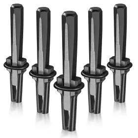 Flk Tech 445038627684 5/8 Inch Plug Wedges And Feather Shims Concrete Rock Stone Splitter Hand