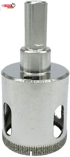 Flyshop 445047962998 1-9/16 Inch 40mm Diamond Coated Hole Saw Drill Bit For Ceramic Tile Glass Ma