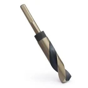 Focmkeas 711181126341 Reduced Shank Twist Drill Bits 14.5 Mm Cutting Diameter High Speed Steel Gold