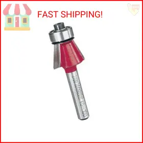 Freud 840145815165 40-100 23/32 Inch Dia. Chamfer Bit With 1/4 Shank