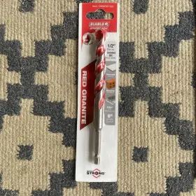 Freud America Inc 008925149200 Diablo Speedemon 1/2 Inch 1/4 Shank X 6 L Carbide Hammer Bit