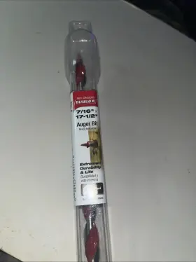 Dag3020 Freud New Diablo 7/16 Inch X 17 1/2 2 Step Wood Auger Drill Bit