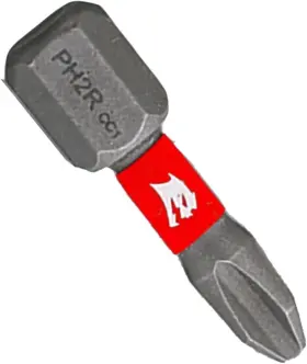 Dph2r1p25 Freud Diablo 1 Inch #2 Phillips Reduced For Drywall Screws Drive Bits 25-pack