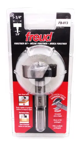 Pb-013 Freud J Precision Shear Serrated Edge Forstner Drill Bit 1-3/4 Inch #pb-013