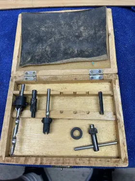 Ftg Usa 860336001931 Adjustable Wood Countersink Drill Bit Set With Chuck