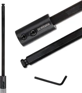 Gec012hs Geinxurn Tools Hole Saw Extension Chuck 12-inch X 1/2-inch Hex Shank Reducing Locking Im