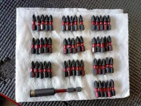 Ph2-s2 Geinxurn Impact Tough Insert Driver Bits Ph2 S2 50-pack Magnetic Holder