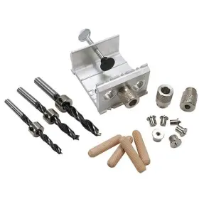 General Tools 708200000317 841 Dowel Kit 1/4 5/16 3/8 Bit Stops Bushing