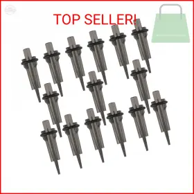 Genhakon 787502219160 15 Packs 5/8 Inch Stone Splitter Wedge And Feather Shims Concrete Rock S