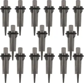Zyus-2023061709 Genhakon 15 Packs 5/8 Inch Stone Splitter Wedge And Feather Shims Concrete Rock