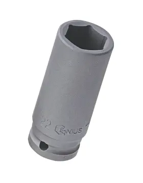 447841 Genius Tools 1/2 Inch Dr. 41mm Deep Impact Socket One Size