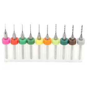 Gernie45f87m19wg Gernie 10pcs Micro Twist Bits Orifice Drill Bit Set Pieces Vises Mini Tungsten S
