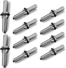 Mul-gisafai-2716 Gisafai 10 Pcs Rock Splitting Wedges 3/4ftft Wedge And Feather Shims Heavy Duty