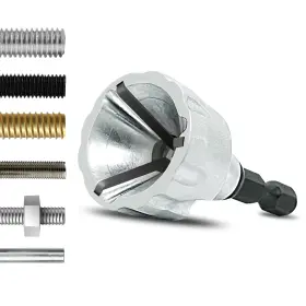 Cdb-1pc Gmtools Deburring External Chamfer Tool With Yg8 Carbide Blade Drill Bit Se