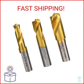 1058104 Gosknor 3pcs Spot Weld Drill Bit High Speed Steel Welder Cobalt Cutter Titani
