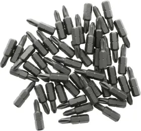 Grabber 313031819825 #2 Reduced Phillips Drywall Screw Driver Bit Tips 50-pack