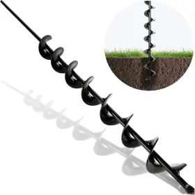 Gb-6883 Gray Bunny Auger Drill Bit For Planting - 1.75 Inch Wide Helix X 24 Long Extende
