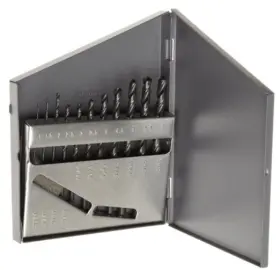57723 Greenfield Threading Chicago Latrobe 150 Series High-speed Steel Jobber Length Drill Bit Set