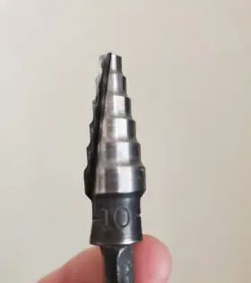 36414 Greenlee Genuine Step Drill Bit #10 Made In Usa