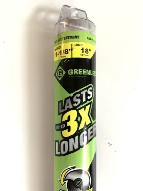 66pt-1-1 Greenlee 50309358 66pt-1-1/8 Nail Eater Extreme Auger Bit 1-1/8 Inch X 18 New