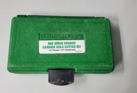 Greenlee 785533975307 660 6-piece Quick Change Carbide-tipped Hole Cutter Set 7/8 Inch - 2