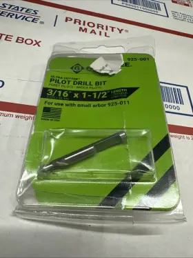 925-001 Greenlee Hss Small Pilot Drill Regular Price