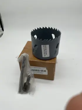 L49njb87c Greenlee Carbide Tipped Hole Saw With Arbor And Pilot Bit Pn N