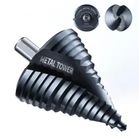 Grenpro 339049273948 Gigantic Step Drill Bit 1/4 - 2-1/2large M35 Hss Impact Tough