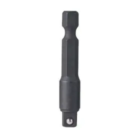 1414ha Grey Pneumatic 1/4 Inch Hex X Square Adapter Withball Retainer Metal