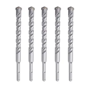 Grixlen 759357760005 5 Pack 5/8 In X 6.3 16 160mm Sds Plus Rotary Hammer Drill Bit Concret