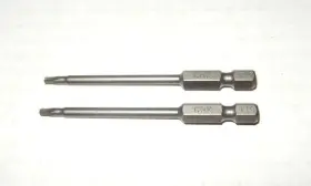 86421 Grk Fasteners 3 Inch T-10 Drill Bits Gray 2 Each Taiwan
