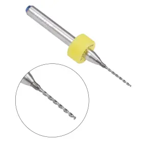 Gryfton 619668141125 10 Pcs 1/8 Inch Shank Solid Carbide Drill Bits 0.7mm Tungsten Tool