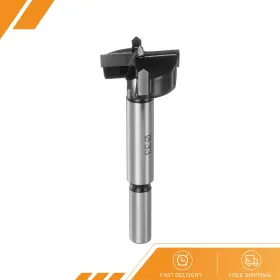 Gryfton 680811045447 33mm 1-5/16 Inch Tungsten Carbide Wood Hinge Drilling Forstner Drill Bit - Black