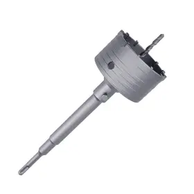 Guicgoc 723497289252 115mm / 4.5 Inch Concrete Hole Saw With 250mm Sds Plus Shank Connecting Rod T