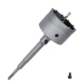 Guicgoc 723497863292 75mm / 3 Inch Concrete Hole Saw With 220mm Sds Plus Shank Connecting Rod Tun