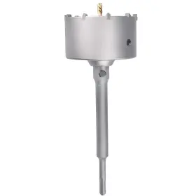Guicgoc 759357309327 105mm / 4-1/8 Inch Concrete Hole Saw 220mm Sds Plus Rod Cement Brick Wall