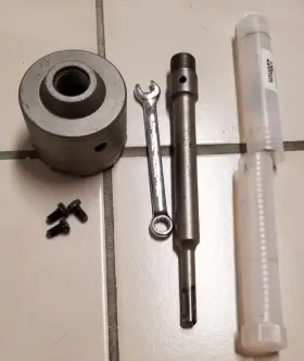 Guicgoc 759357821027 75mm / 3 Inch Concrete Hole Saw With 220mm Sds Plus Connecting Rod Cement Ho
