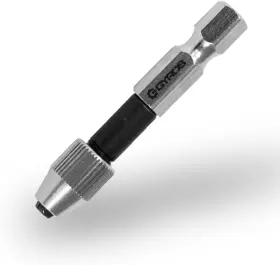 45-01401 Gyros Tools Keyless Mini Adapter Chuck Inch Hex Shank Small Drill Bit