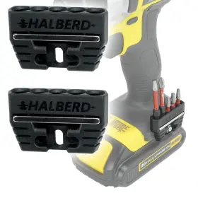 Halberd 196852466863 Universal Fit Magnetic Bit Holder Securely Mounts To Belt Clip Screw Fits B