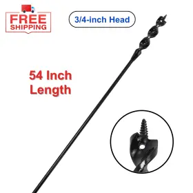 25-993 Hanshan Flexible Drill Bit For Wire Pulling 54 Inch X 3/4 Through Tight Spaces 1pk