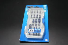 Havs15 Hart 15-piece Impact Driver Bit Set 1/4 Inch Hex Torsion Zone With Storage Case New