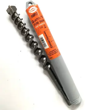 93057 Hawera Quadro X 1-1/4 Inch 11 16 Spline Shank Rotary Hammer Bit Germany
