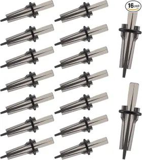 711832 Hekoujiub 16 Pcs Wedge And Feather Shims 5/8ftft Heavy Duty Rock Splitting Wedges Chisel