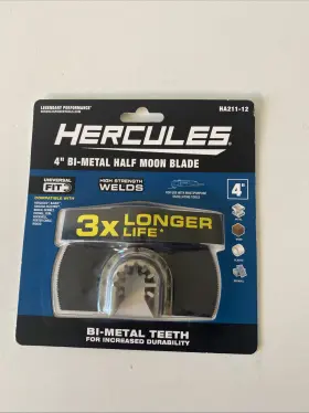 J27003241 Hercules 792363564939 4 Inch Bi-metal Half Moon Blade