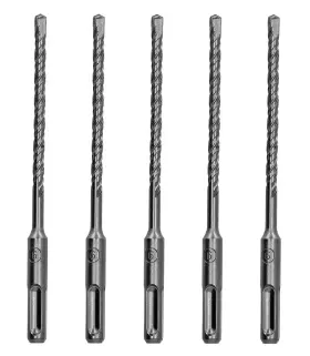 010408-5p Hf Sds-plus Drill Bit 1/4 Inch X 8 Rotary Hammer Carbide Tip Concrete-5pcs