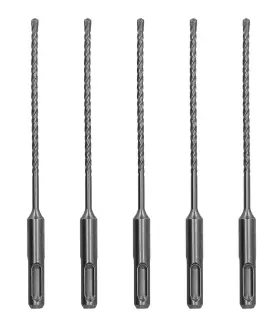 053206-5p Hf Sds-plus Drill Bit 5/32 Inch X6 Rotary Hammer Carbide Tip Concrete-5pcs