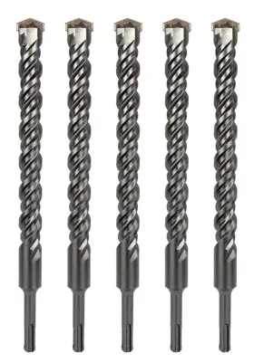 070810-5p Hf Sds-plus Drill Bit 7/8 Inch X 10 Rotary Hammer Carbide Tip Concrete-5pcs