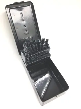 5000-0007 Hhip 769053051680 25 Piece 1-13 Mm X .5 High Speed Steel Metric Jobber Drill Set