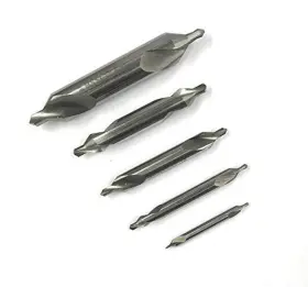 No.1-no.5 Hhip 769053093079 5000-3011 5 Piece M42 8% Cobalt 60 Degree Center Drill Set
