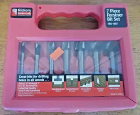 Fbs-1007 Hickory Woodworking 7 Piece Forstner Bit Set Accessories